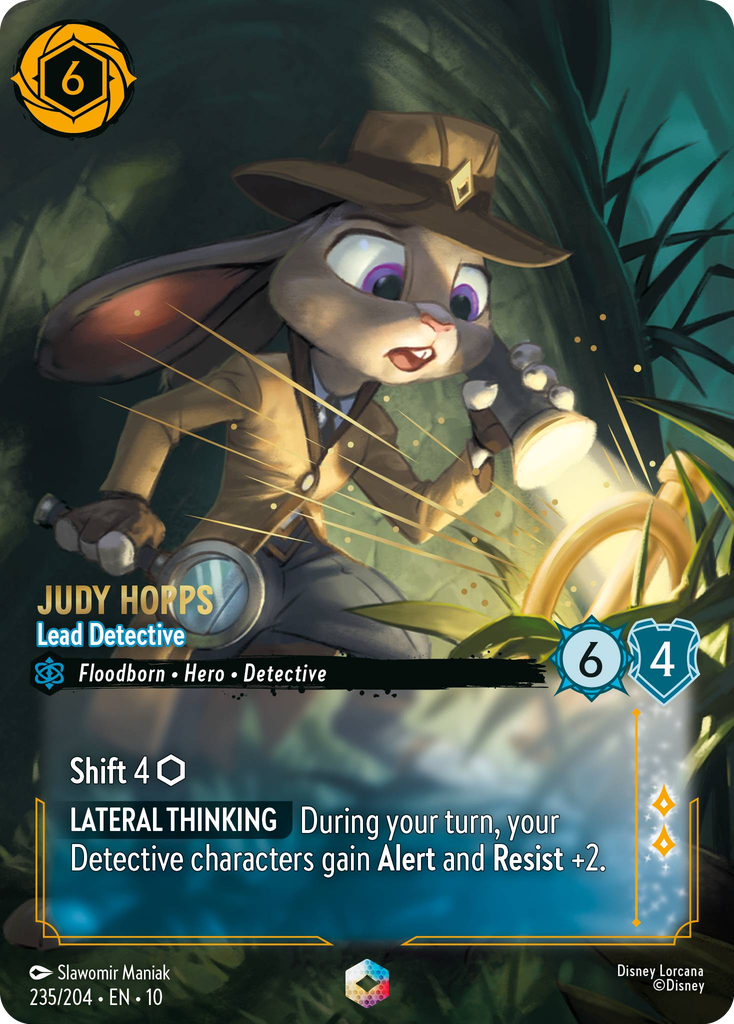 Judy Hopps - Lead Detective (235/204 - Whispers in the Well) Enchanted