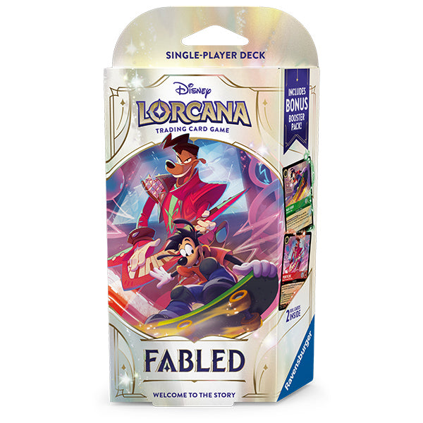 Lorcana TCG: Set 9 Fabled - Starter Deck: Emerald & Ruby