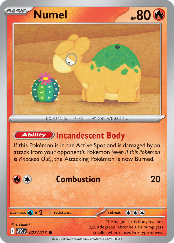 Numel - 027/217 (ASC) Common