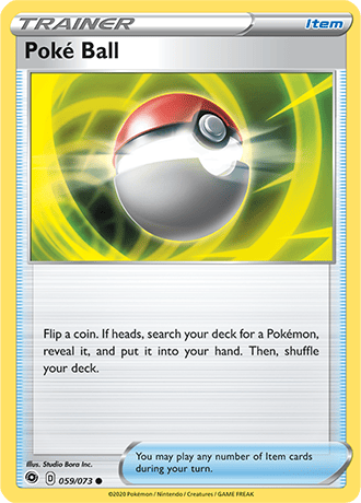 Poke Ball - 59/73 (CHP) Common - Near Mint