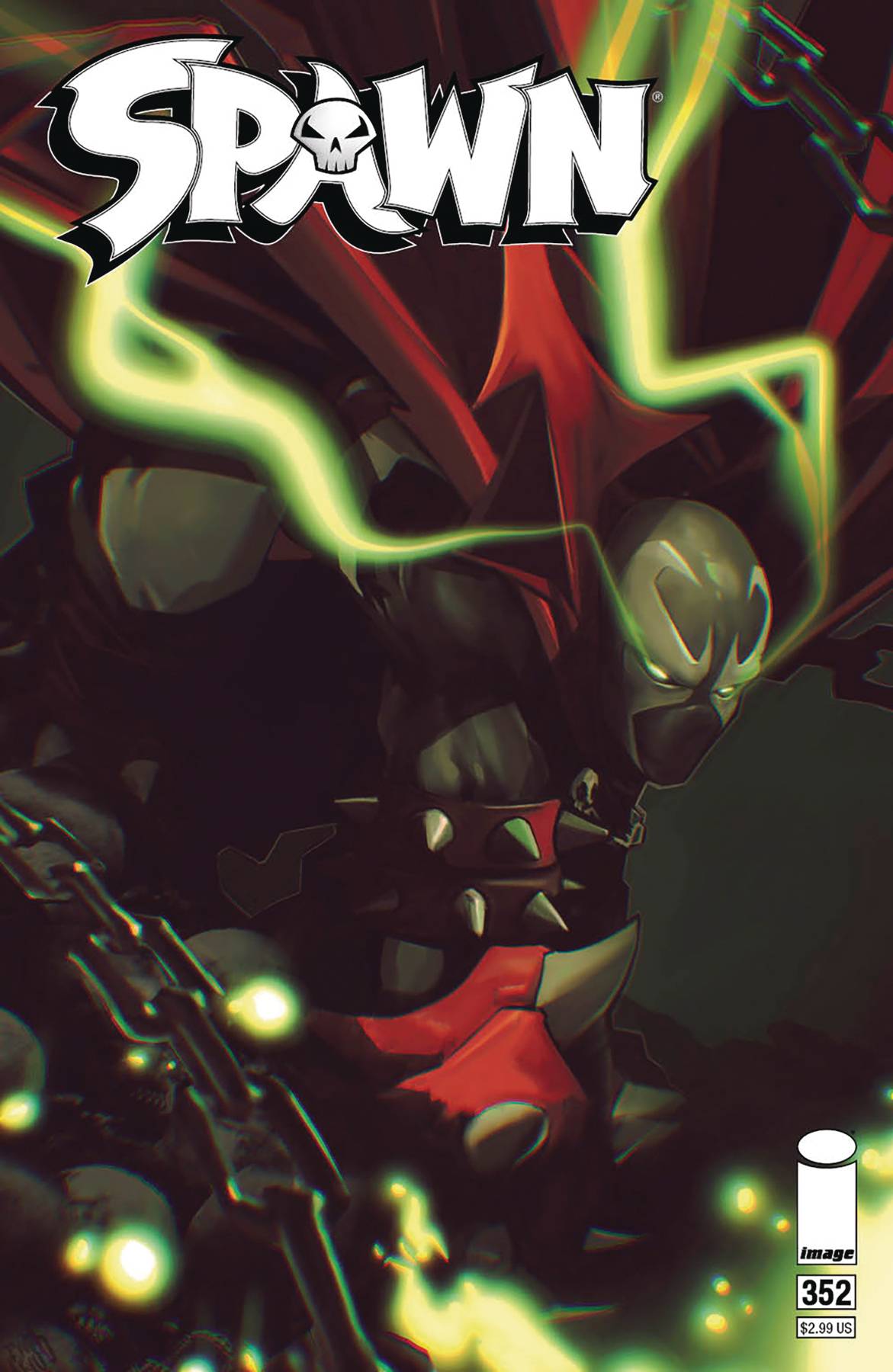 SPAWN #352 CVR B FRANCESCO TOMASELLI VAR