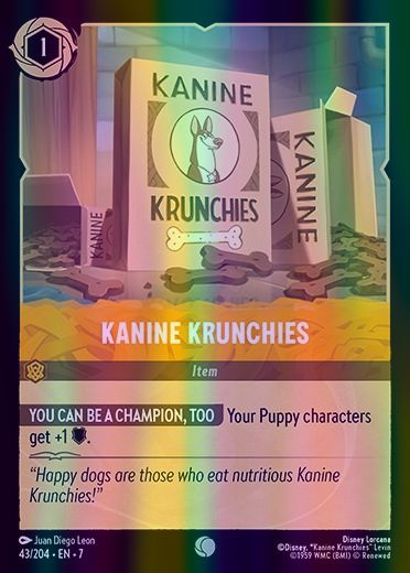 Kanine Krunchies (Archazia's Island - 043/204) Common