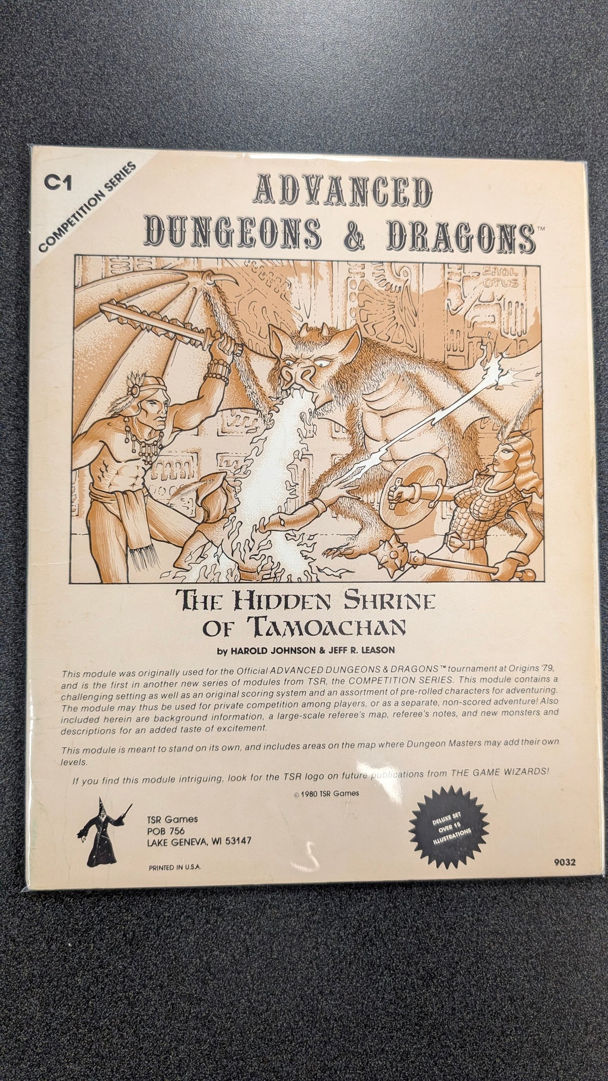AD&D Dungeon Module C1: The Hidden Shrine of Tamoachan (9032) 2nd Printing (USED)