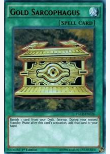 Gold Sarcophagus (YGLD-ENC26) 1st Edition - Near Mint