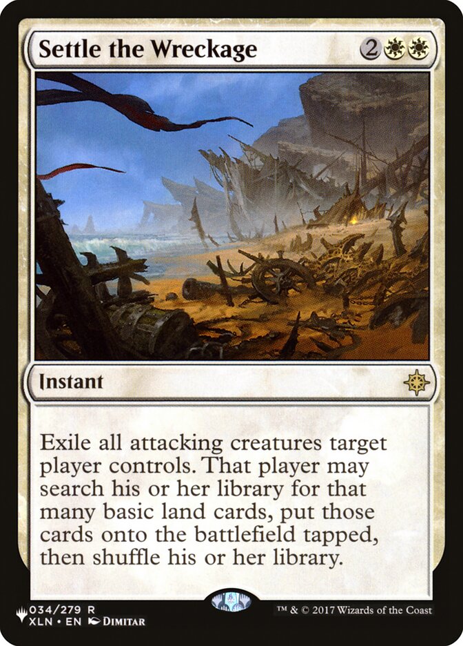 Settle the Wreckage (XLN-R-LIST)