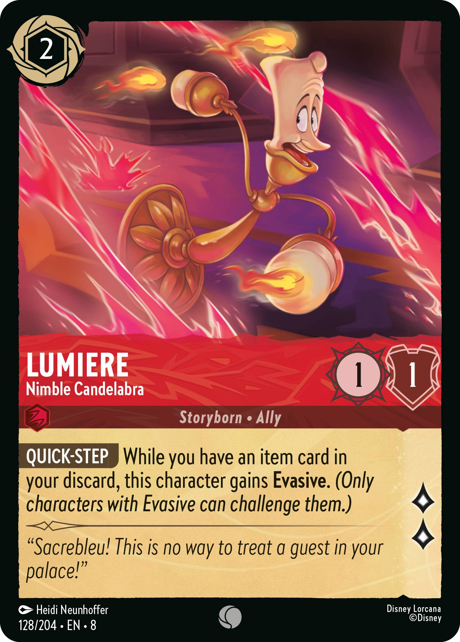 Lumiere - Nimble Candelabra (Reign of Jafar - 128/204 ) Common