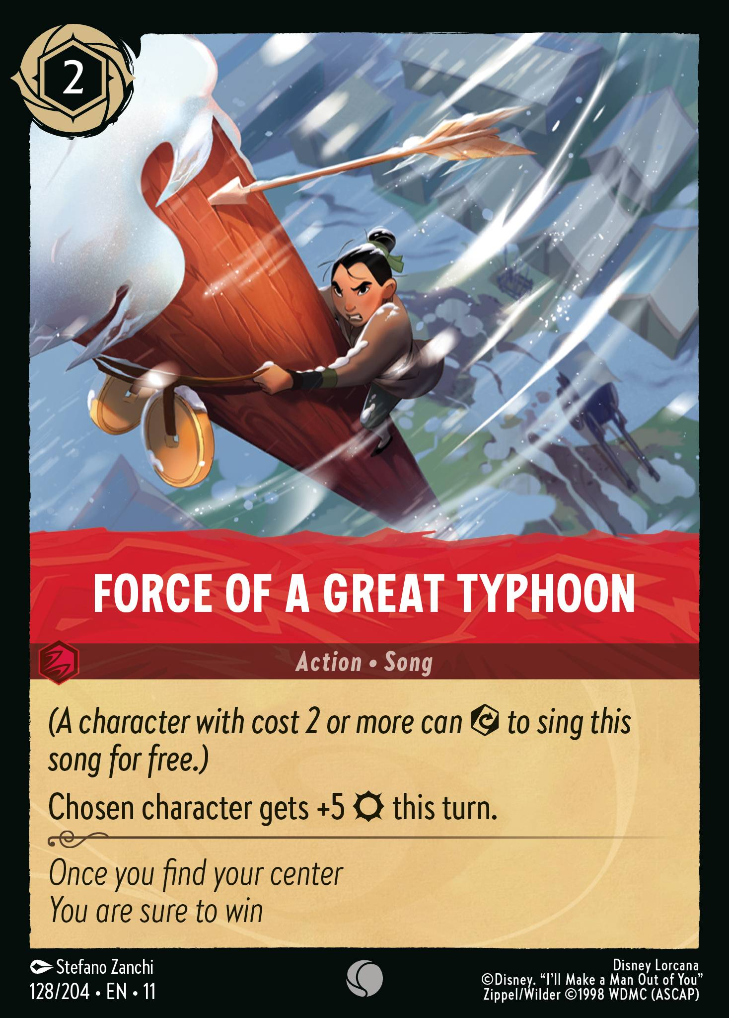 Force of a Great Typhoon (128/204 - Winterspell) Common