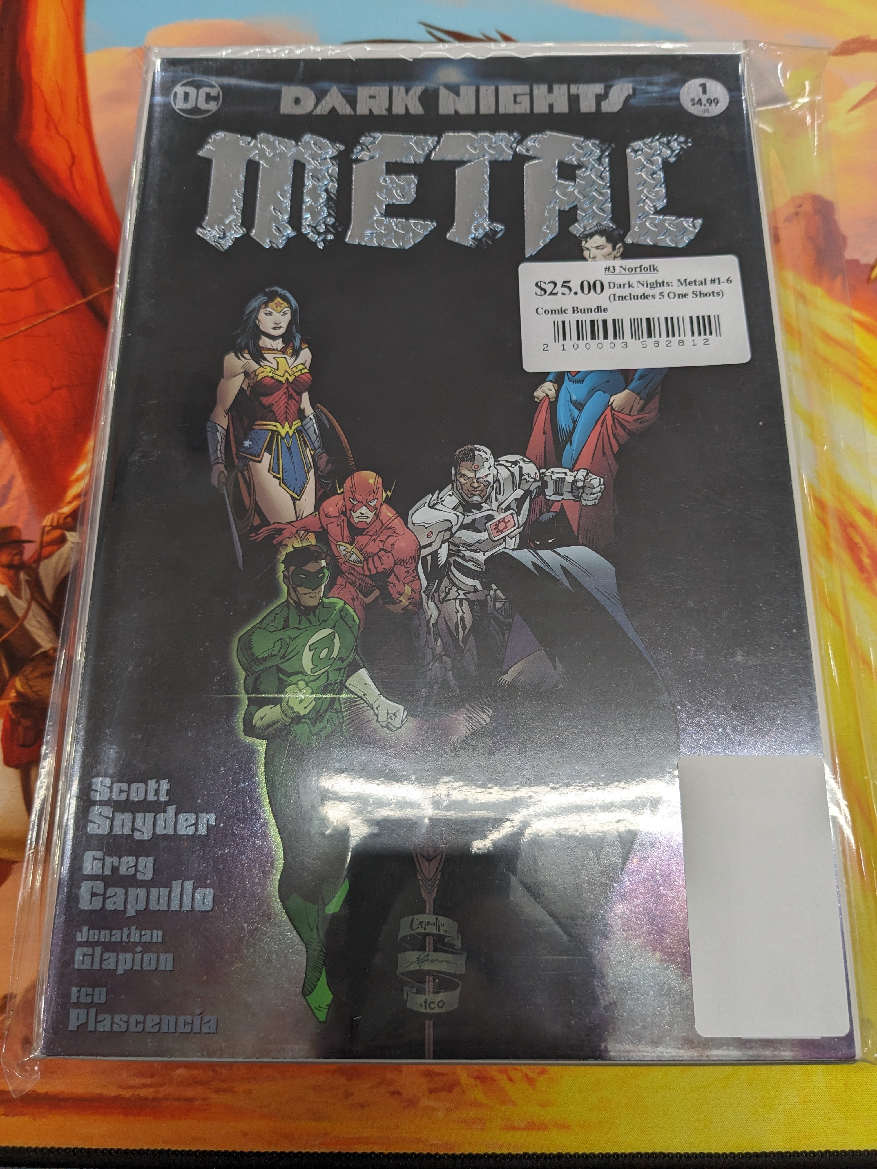 Dark Nights: Metal #1-6 (Includes 5 One Shots) Comic Bundle
