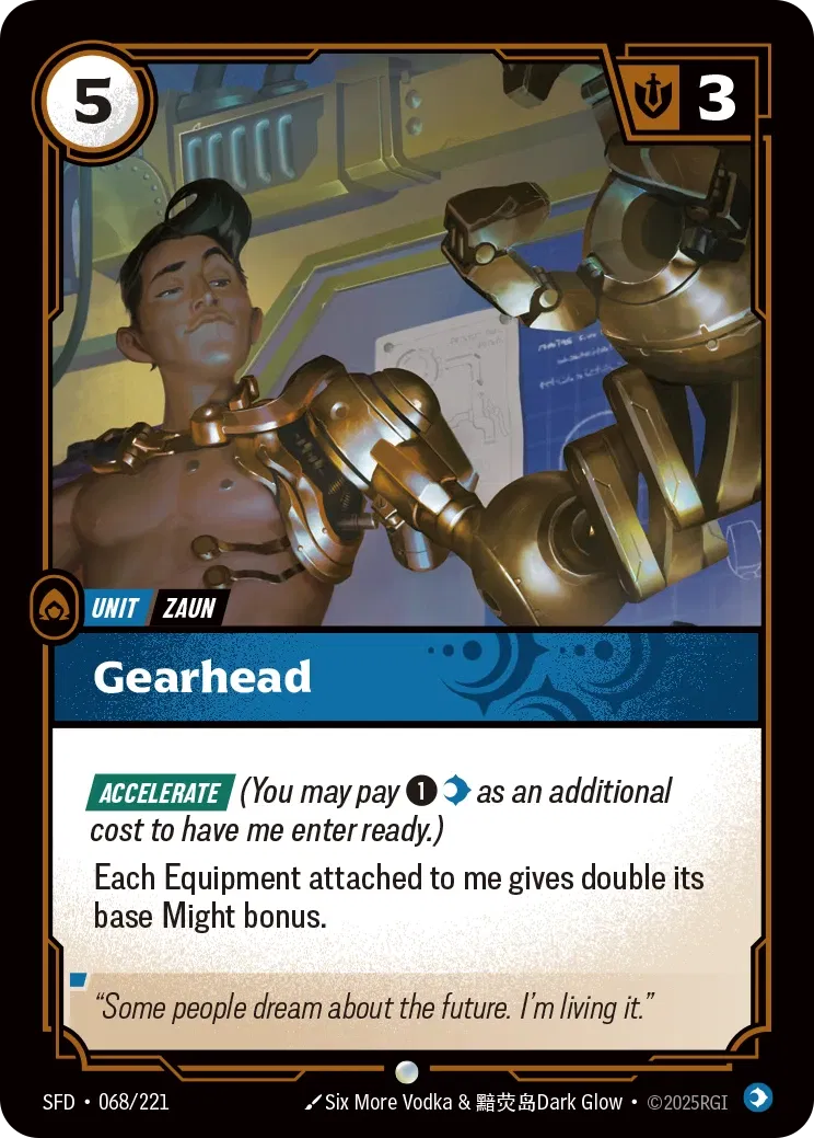 Gearhead - 068/221 (SFD) Common