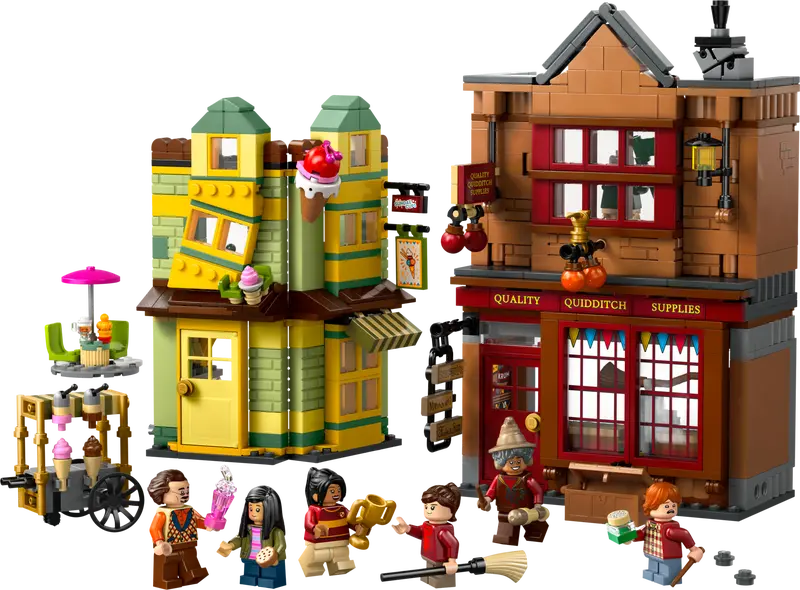 Lego: Harry Potter - Quality Quidditch Supplies and Florean Fortescue’s Ice Cream Parlour (76452)