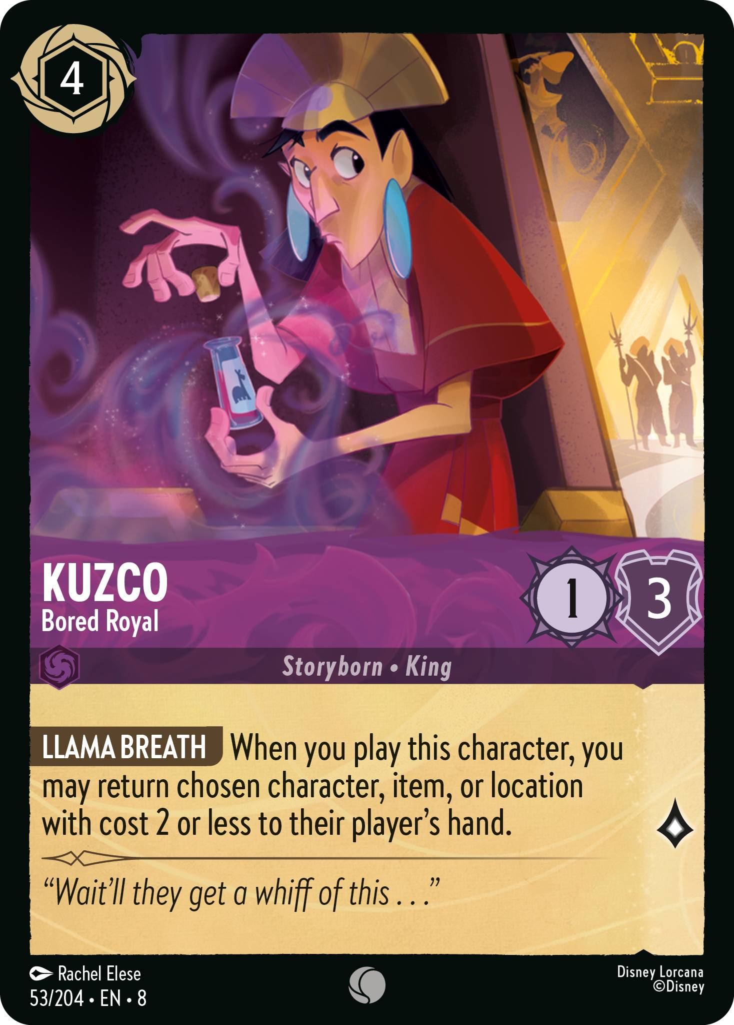 Kuzco - Bored Royal (Reign of Jafar - 053/204 ) Common
