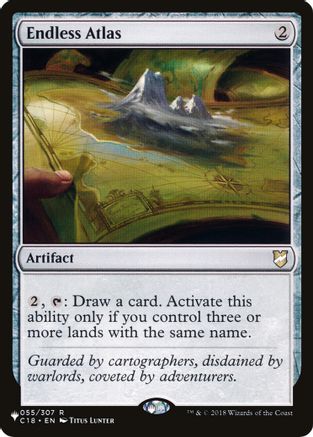 Endless Atlas (C18-R-LIST)