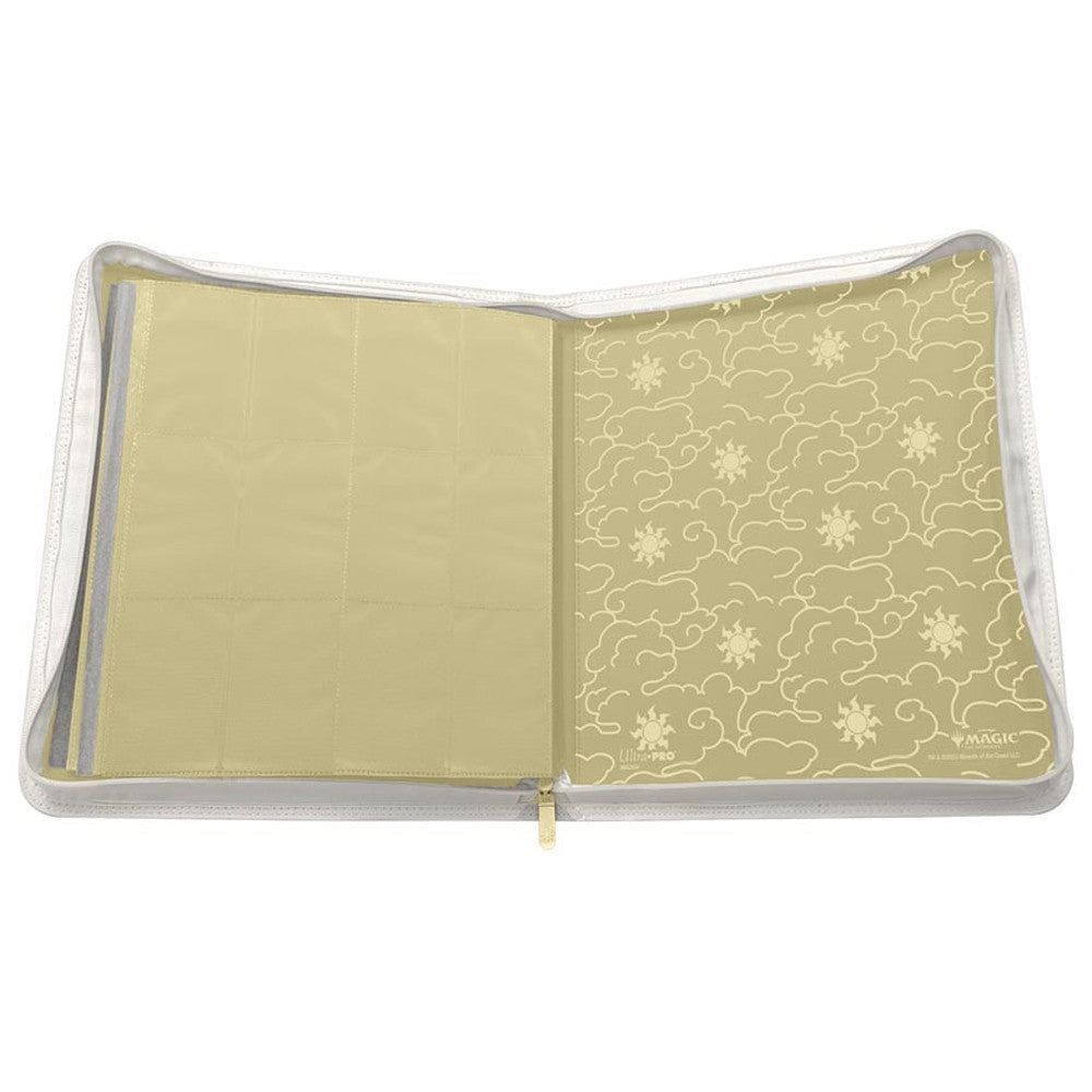 Ultra-PRO: PRO-Binder 12-Pocket Zippered - MTG: Mana 8 - Plains (19918)