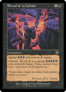 Cabal Ritual (TOR-C) Spanish
