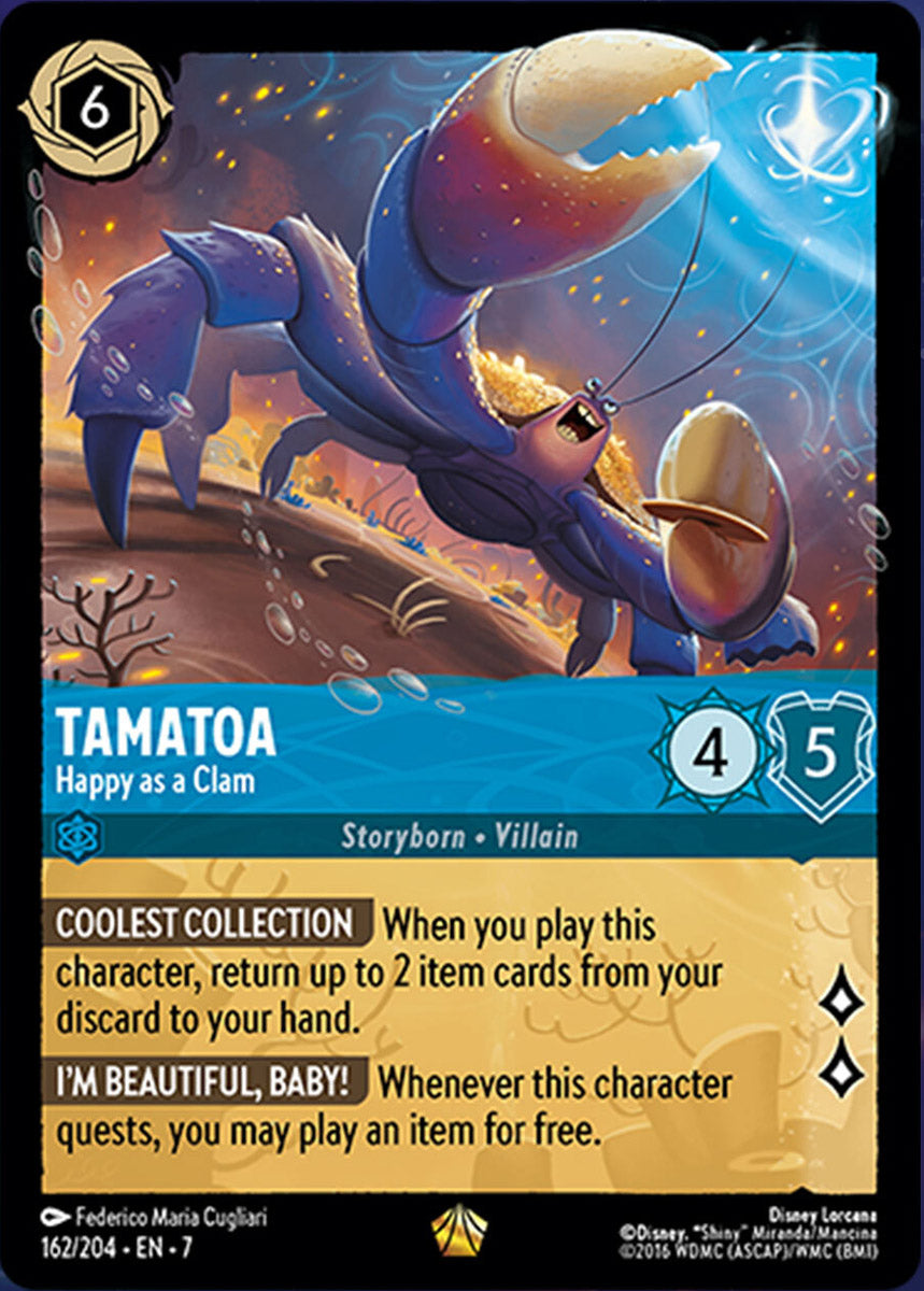 Tamatoa - Happy as a Clam (Archazia's Island - 162/204) Legendary