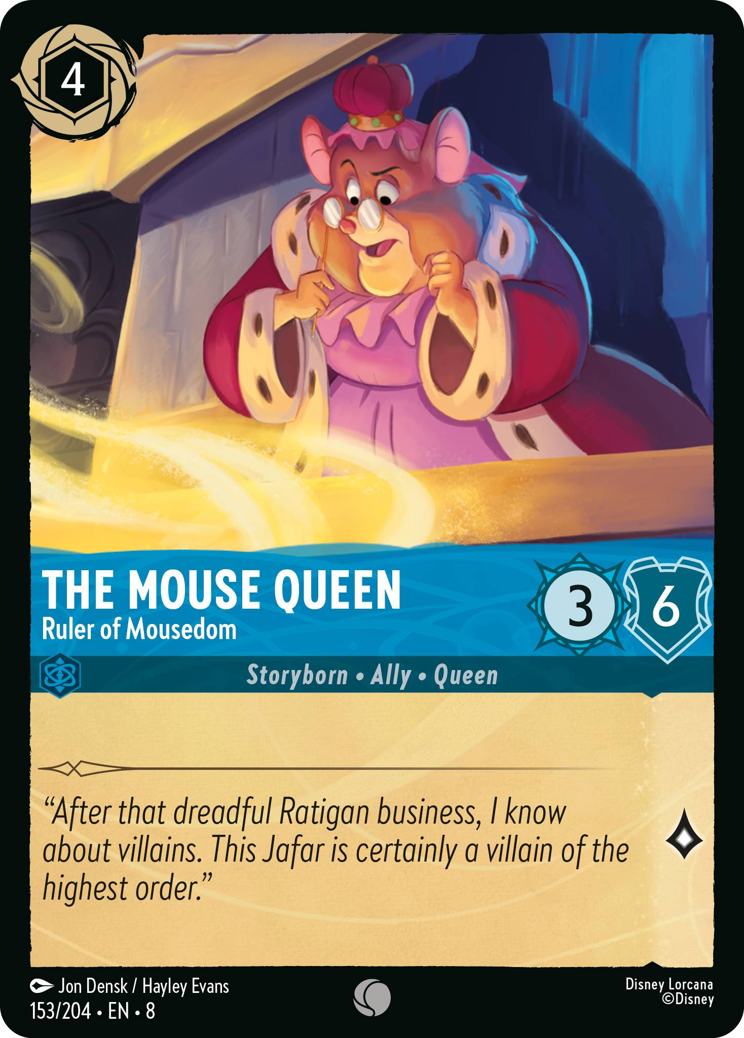 The Mouse Queen - Ruler of Mousedom (Reign of Jafar - 153/204 ) Common