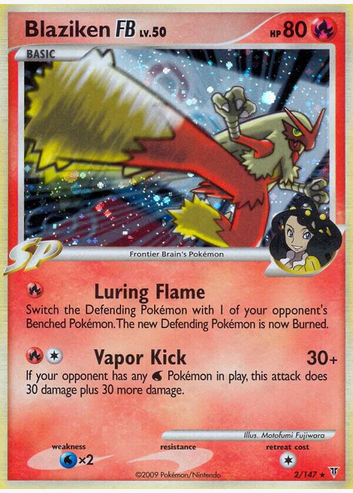 Blaziken FB (2/147) Reverse Holo Near Mint