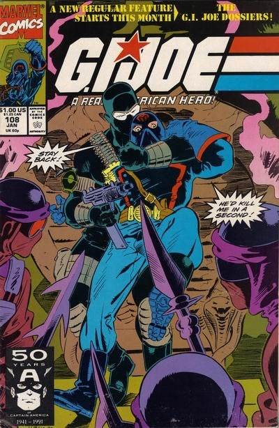 G.I. Joe: A Real American Hero (1982 Series) #108 (8.5)