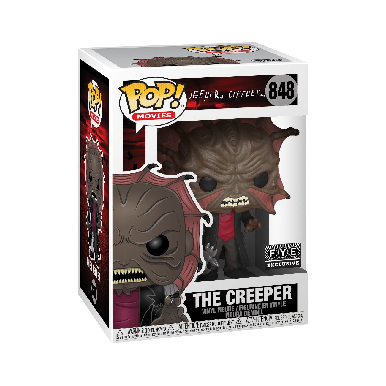 POP Figure: Horror Jeepers Creepers #0848 - The Creeper (Damaged Box)