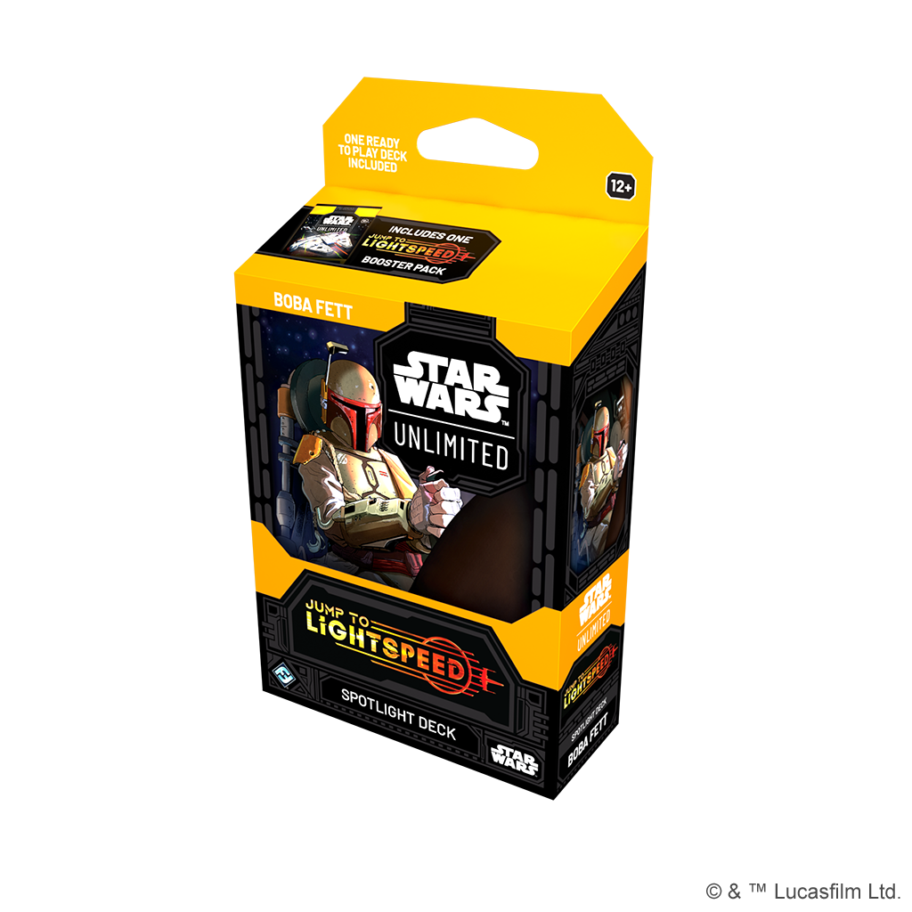 Star Wars TCG: Unlimited - Jump to Lightspeed Spotlight Deck - Boba Fett