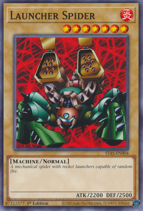 Launcher Spider (STAS-EN004) Common - Near Mint 1st Edition