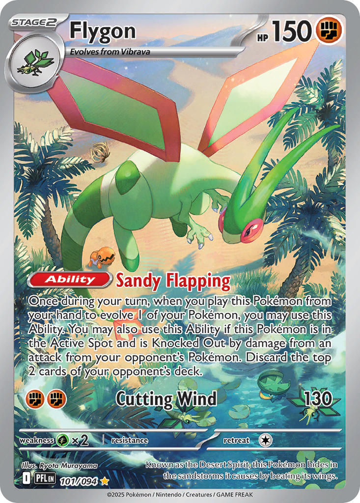 Flygon - 101/094 (PFL) Illustration Rare
