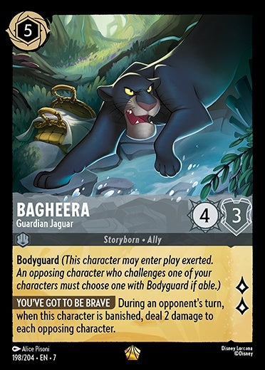 Bagheera - Guardian Jaguar (Archazia's Island - 198/204) Legendary