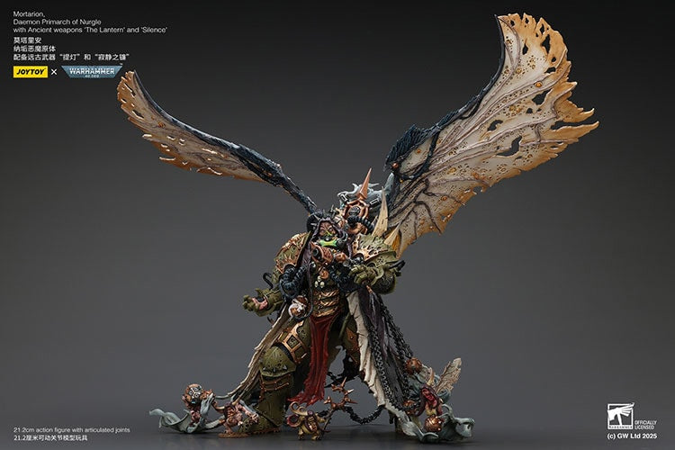 JoyToy: Warhammer 40K - 1:18 Scale Mortarion - Daemon Primarch of Nurgle