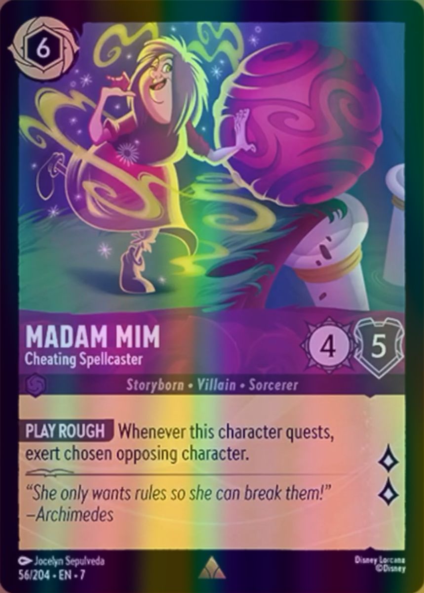 Madam Mim - Cheating Spellcaster (Archazia's Island - 056/204) Rare