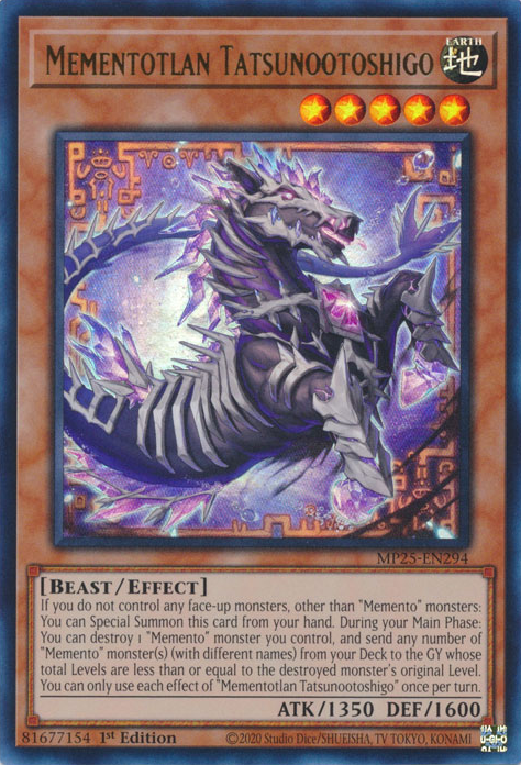 Mementotlan Tatsunootoshigo (MP25-EN294)