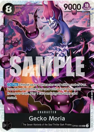 Gecko Moria (OP06-086 SR)