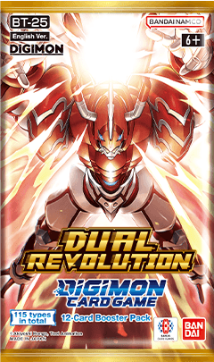 Digimon TCG: Booster 25 - Dual Revolution Booster Pack