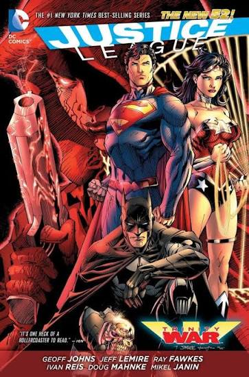 JUSTICE LEAGUE TRINITY WAR TP - N52 (USED)