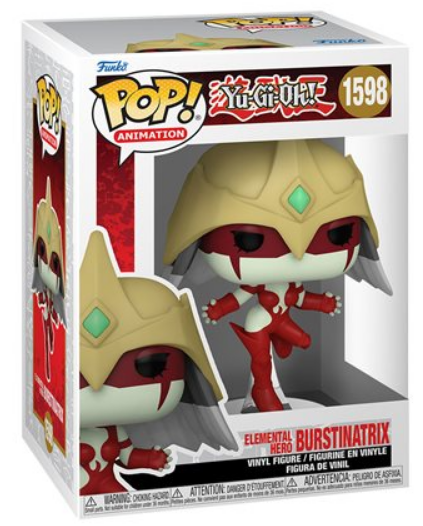 POP Figure: Yu-Gi-Oh #1598 - Elemental Hero Burstinatrix