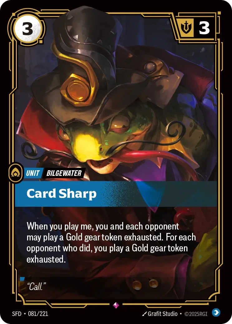 Card Sharp - 081/221 (SFD) Rare