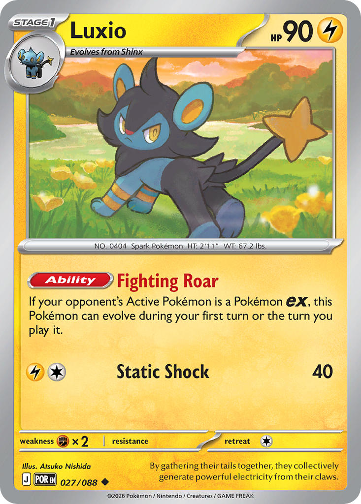 Luxio - 027/088 (POR) Uncommon