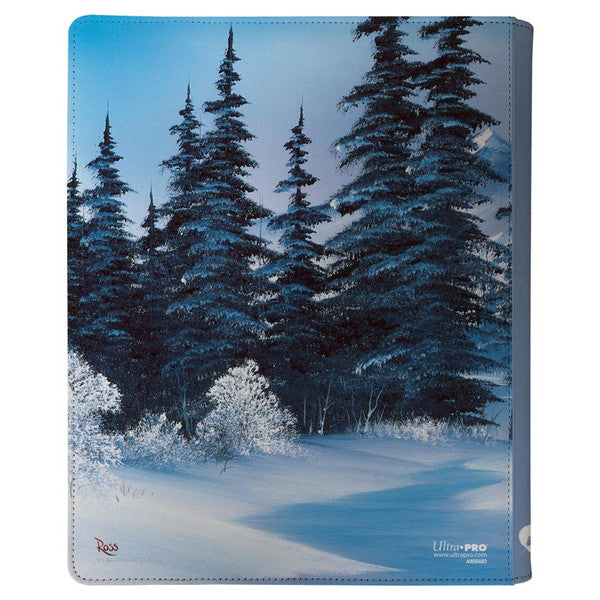 Ultra-PRO: 9-Pocket Zippered PRO-Binder - Bob Ross: Winter Paradise (16521)