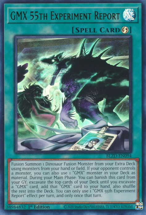 GMX 55th Experiment Report (BLZD-EN094)