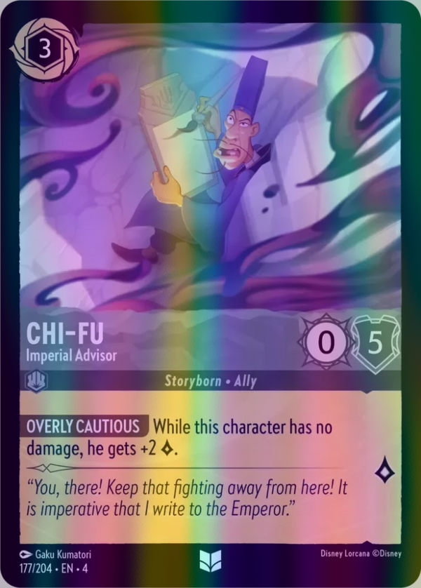 Chi-Fu - Imperial Advisor (Ursula's Return 177/204) Uncommon - Near Mint Cold Foil