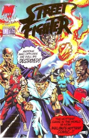 Street Fighter (1993 Series) Comic Bundle (#1-3) (9.4)