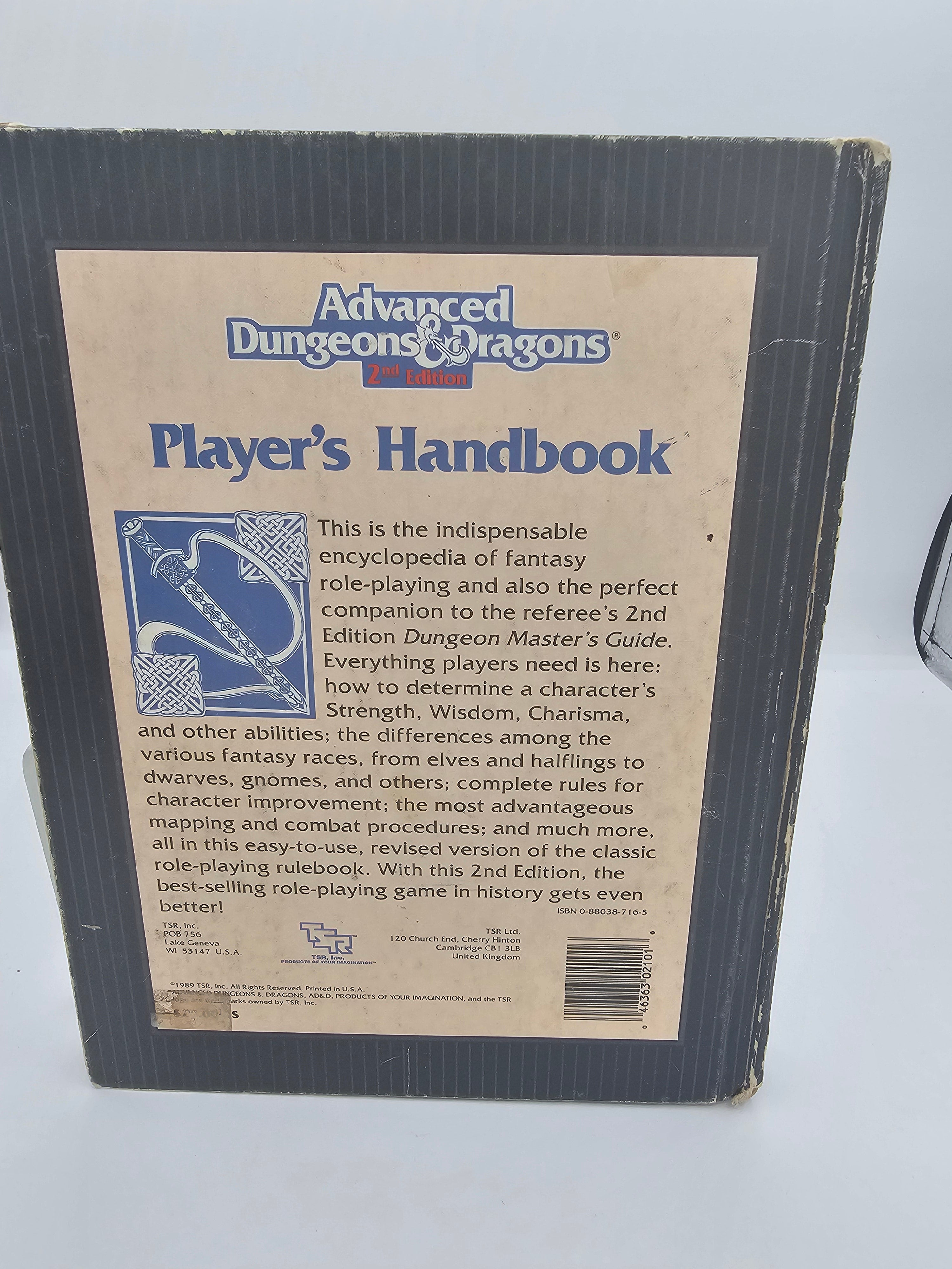 AD&D 2nd Ed: Player's Handbook (TSR 2101) (USED)