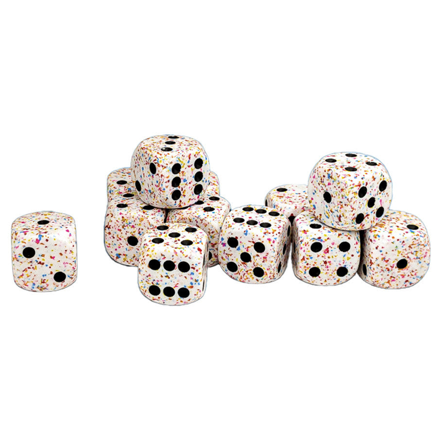 CHX25721: Speckled - 16mm D6 Birthday (12)