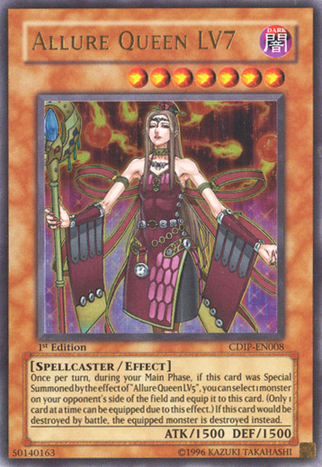 Allure Queen LV7 (CDIP-EN008) Ultra Rare - Near Mint 1st Edition
