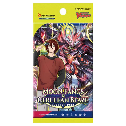 Cardfight!! Vanguard DivineZ: Booster Pack 07 - Moon Fangs & Cerulean Blaze Pack