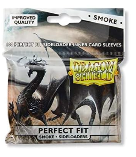 Dragon Shield: Standard - Perfect Fit Sideloaders: Smoke 100 Count