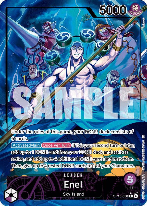 Enel (OP15-058) - Adventure on Kami's Island (OP15-EB04)