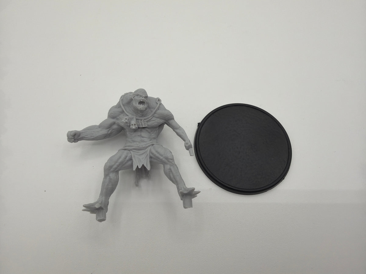Resin Miniature: Zombie (USED) Lot 2