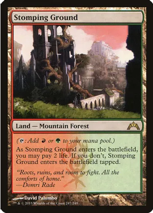 Stomping Ground (GTC-R) Moderate Play