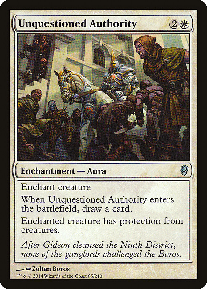Unquestioned Authority (CNS-U)