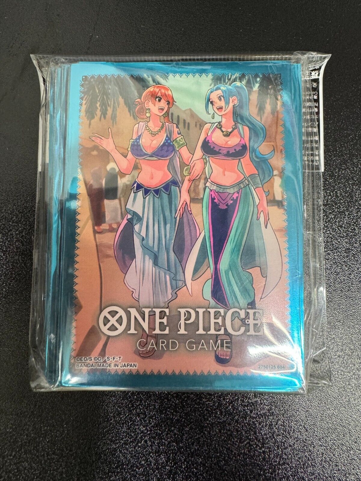 One Piece TCG: Official Sleeves Assortment Limited Edition Version 1: Type 1 Nami Vivi